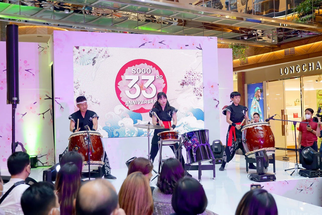 Rayakan Ulang Tahun Ke-33, SOGO Usung Tema Japanese