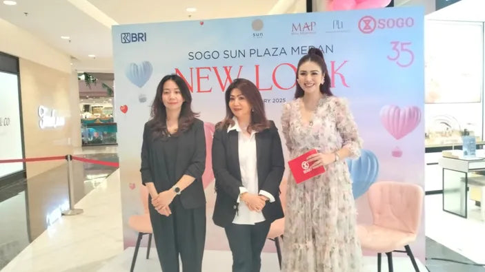 SOGO Sun Plaza Medan Hadir dengan Tampilan Baru