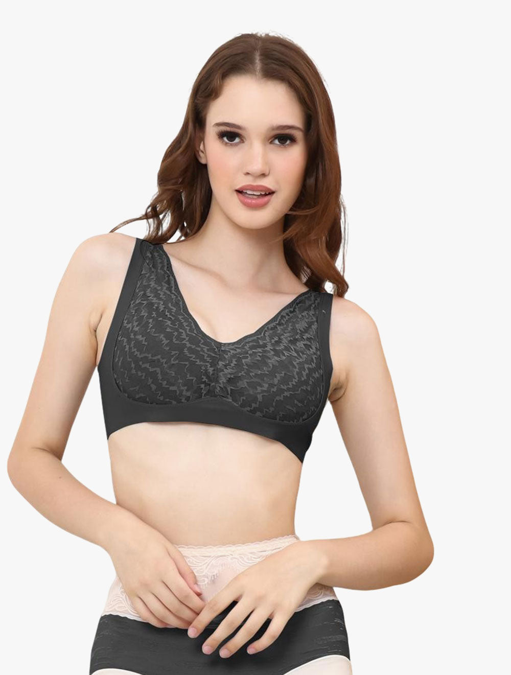 CYNTHIA
Luxe Lace Seamless Bra