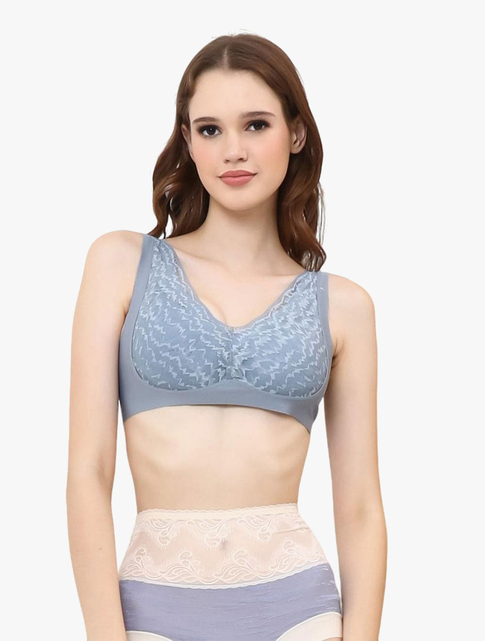 CYNTHIA
Luxe Lace Seamless Bra