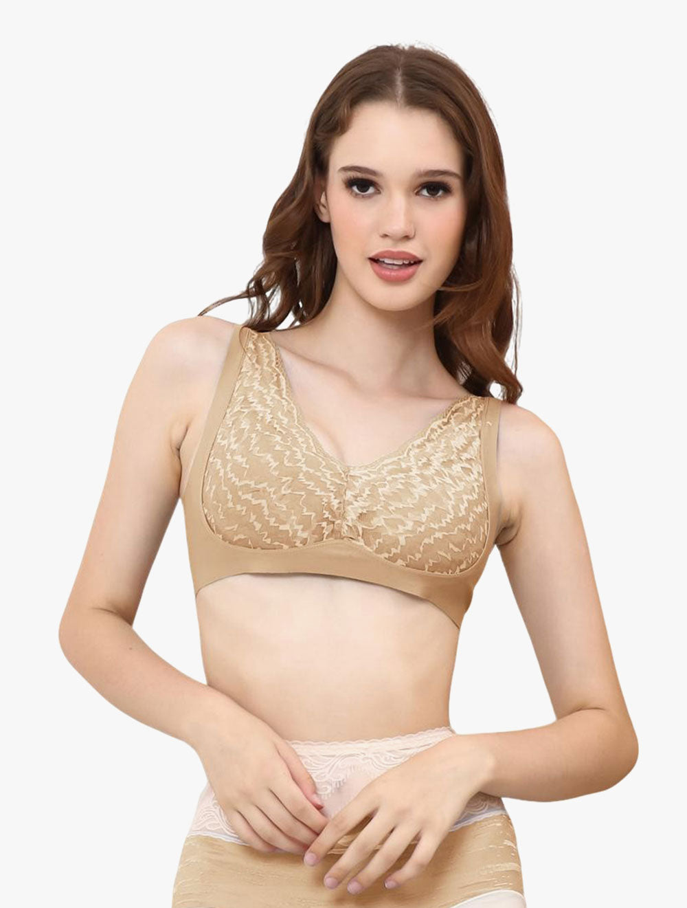 CYNTHIA
Luxe Lace Seamless Bra