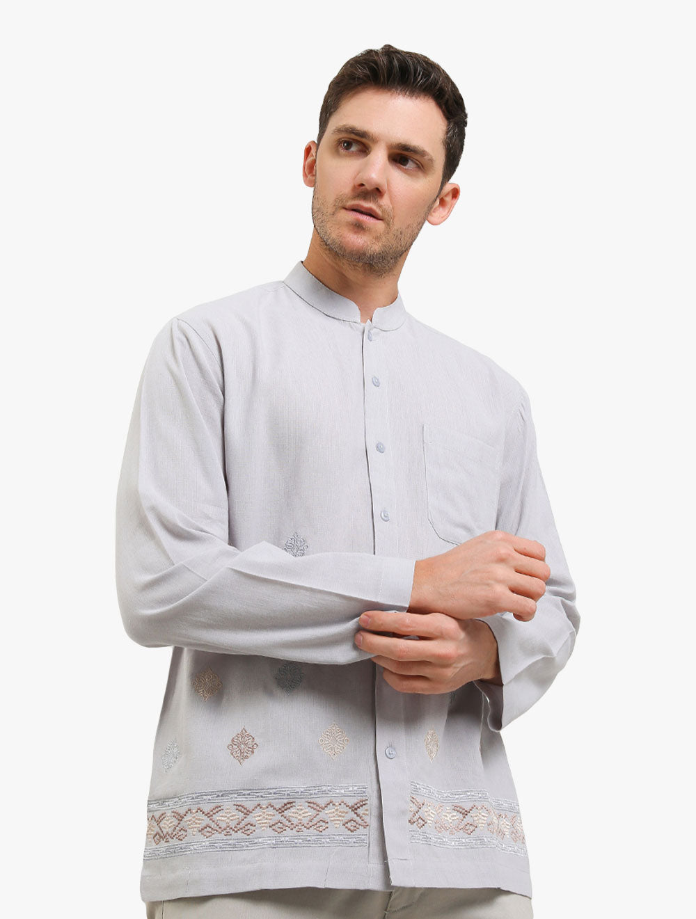 INTRESSE Intresse Pearly Gates Long Baju Koko