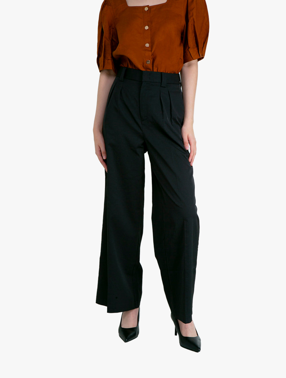 LILY - Fashionable Versatile Waist Wide Leg Pants