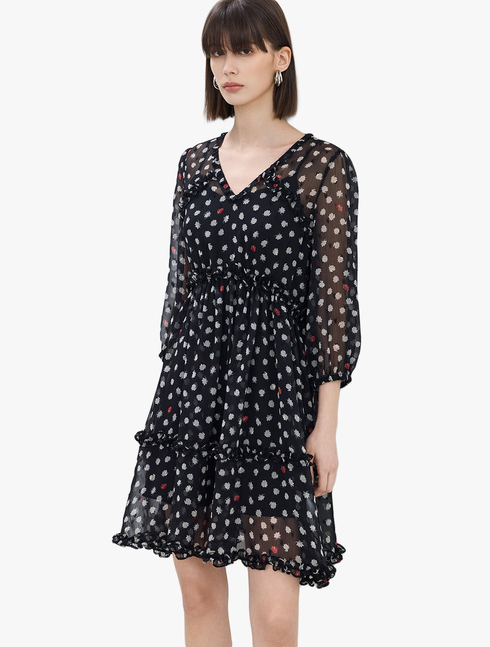 LILY - A-Line Lightweight Romantic French Dress