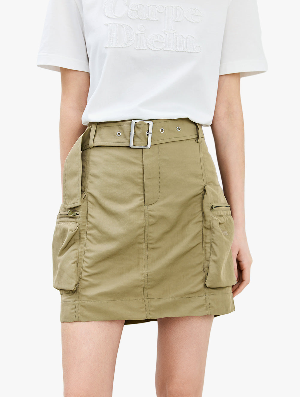 LILY - Fashionable Workwear Style Basic Versatile Short Skirt