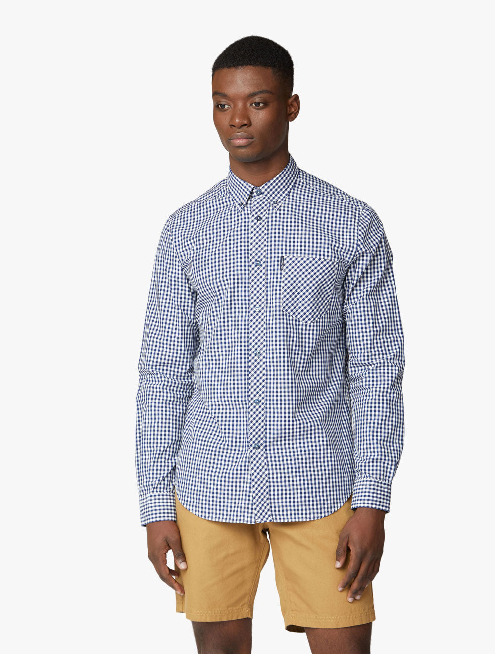 Men Shirt - Signature Gingham - Long Sleeve BMN059141026