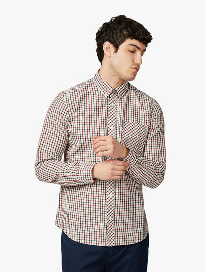 Men Shirt - LS Signature House Check - Long Sleeve BMN1012786