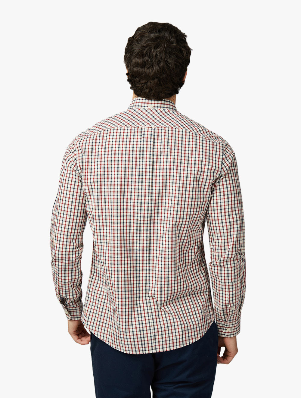 Men Shirt - LS Signature House Check - Long Sleeve BMN1012786