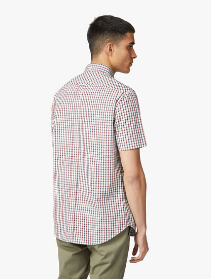 BEN SHERMAN - MEN SHIRTS - HOUSE CHECK SHORT SLEEVE SHIRT BMN059144550