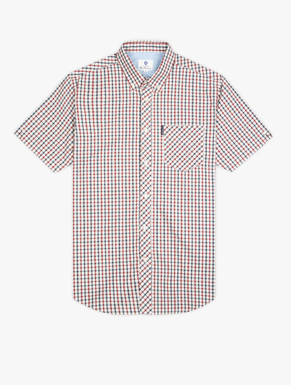 BEN SHERMAN - MEN SHIRTS - HOUSE CHECK SHORT SLEEVE SHIRT BMN059144550