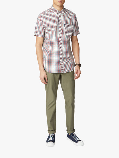 BEN SHERMAN - MEN SHIRTS - HOUSE CHECK SHORT SLEEVE SHIRT BMN059144550