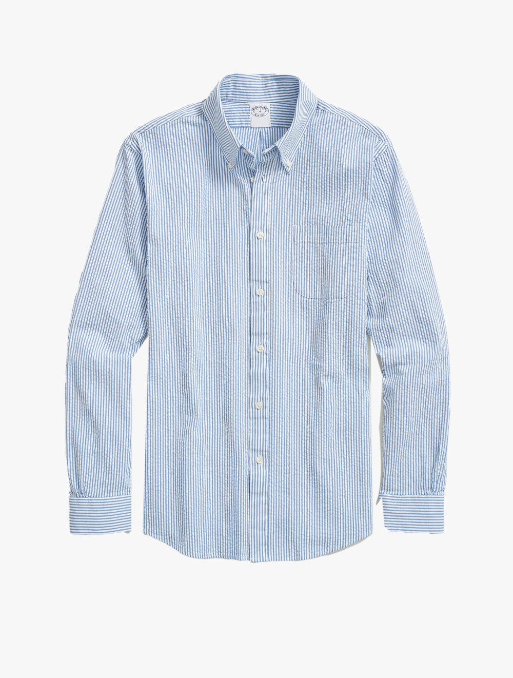 Spt Ls Seersucker Stripe Reg - BYR100200004