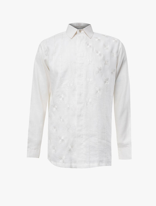 ASANA Ghazi Long Sleeves Linen Cotton Koko Shirt (LS-GHAZI)