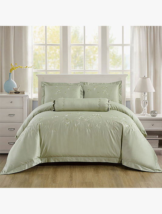 TUFT & QUILT VERDANT JASMINE DUVET SET 180 CM X 200 CM